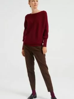 WE FASHION Pulls Basiques Pull-over Femme Rouge Foncé -WE FASHION Magasin En Ligne 8a04a77e0c2d7ed76fb63a28fb39090b