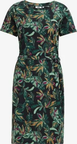 WE FASHION Mini-robes Robe Femme Vert Foncé