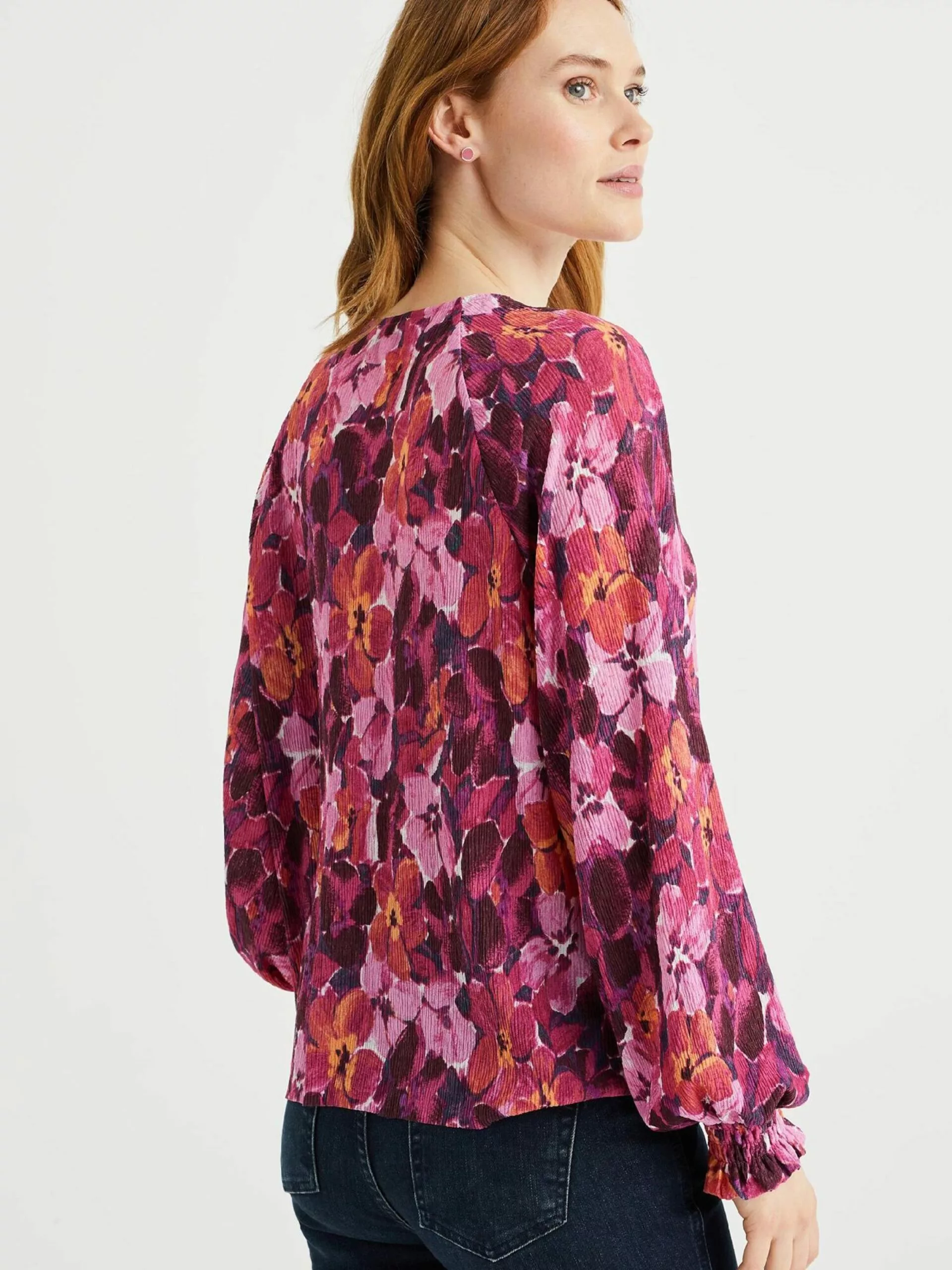 WE FASHION Hauts Chemisier Femme Orchidée 2 WE FASHION Hauts Chemisier Femme Orchidée – Image 2