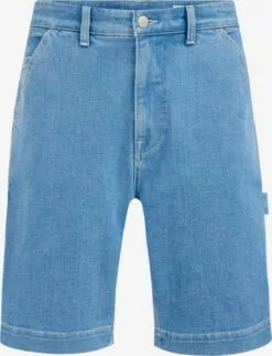 WE FASHION Shorts En Jean Loosefit Jean Homme Bleu Clair