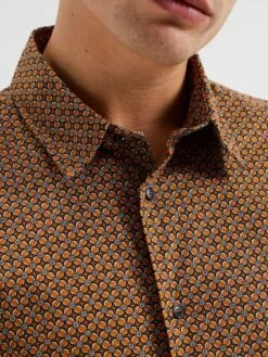 WE FASHION Chemises Décontractées Coupe Slim Chemise Homme Marron 9 WE FASHION Chemises Décontractées Coupe Slim Chemise Homme Marron -WE FASHION Magasin En Ligne 8e8c6bba18df54df233096bb735c4e3a