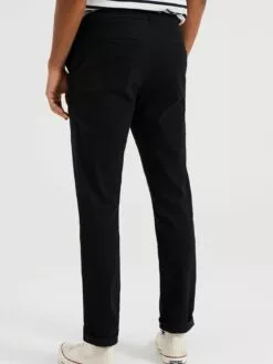 WE FASHION Chinos Coupe Slim Pantalon Chino Homme Noir -WE FASHION Magasin En Ligne 8eade18b5a1d691a3d1613778e09d535
