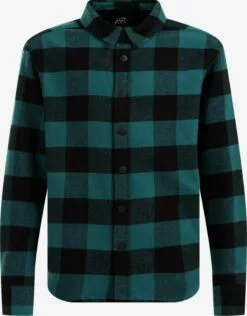 WE FASHION Chemises Coupe Regular Chemise Enfants émeraude