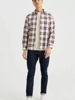 WE FASHION Chemises à Carreaux Coupe Regular Chemise Homme Rouge / Blanc -WE FASHION Magasin En Ligne 8fa181cd169616958551a57880c8ded3