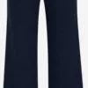 WE FASHION Pantalons En Toile Wide Leg Pantalon Femme Bleu Nuit