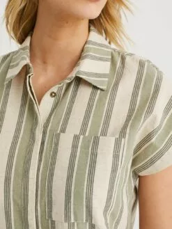 WE FASHION Robes Fluides Robe-chemise Femme Citron Vert / Vert Clair -WE FASHION Magasin En Ligne 918781aaaefb07bdc5c2acc52c35e4fe