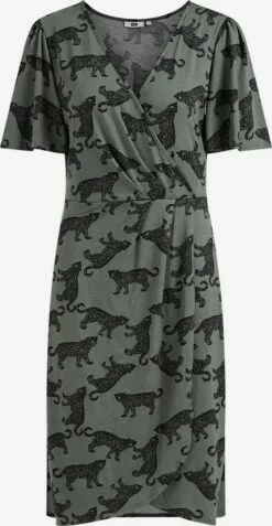 WE FASHION Mini-robes Robe Femme Gris Fumé