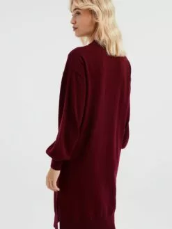 WE FASHION Robes Robes En Maille Femme Lie De Vin -WE FASHION Magasin En Ligne 93724a38396cba8b1e2e2510bd07e22e