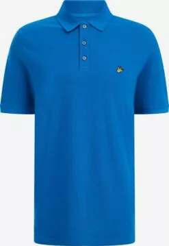WE FASHION Polos T-Shirt Homme Bleu