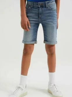 WE FASHION Shorts Coupe Slim Jean Enfants Bleu -WE FASHION Magasin En Ligne 95acfad8f9a9440368bb239bb1f8b1f6