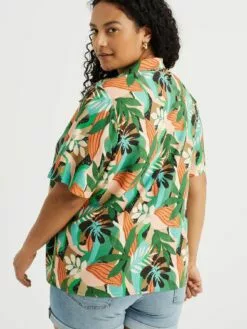 WE FASHION Blouses à Manches Courtes Chemisier Femme Vert Foncé 8 WE FASHION Blouses à Manches Courtes Chemisier Femme Vert Foncé -WE FASHION Magasin En Ligne 968523b2a9864ac394fc64ab2959ee08