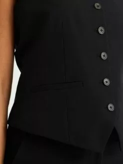 WE FASHION Blazers Classiques Gilet De Costume Femme Noir -WE FASHION Magasin En Ligne 9828c93261e4adf9c38deb4a884077bd