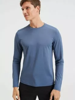 WE FASHION T-shirts à Manches Longues T-Shirt Homme Bleu -WE FASHION Magasin En Ligne 98f714857a862b93f18d7eb956f4a8c1