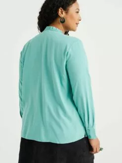 WE FASHION Chemisiers Chemisier Femme Bleu 7 WE FASHION Chemisiers Chemisier Femme Bleu -WE FASHION Magasin En Ligne 9ab207237b3b3e67a8e1941d5bc1cc91