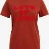 WE FASHION T-shirts T-shirt Femme Rouge