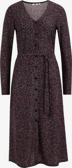 WE FASHION Robes Fluides Robe-chemise Femme Mélange De Couleurs