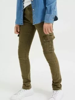 WE FASHION Pantalons Skinny Pantalon Enfants Kaki -WE FASHION Magasin En Ligne 9d4e7a6e3a77539ecab3ca353fc8357d