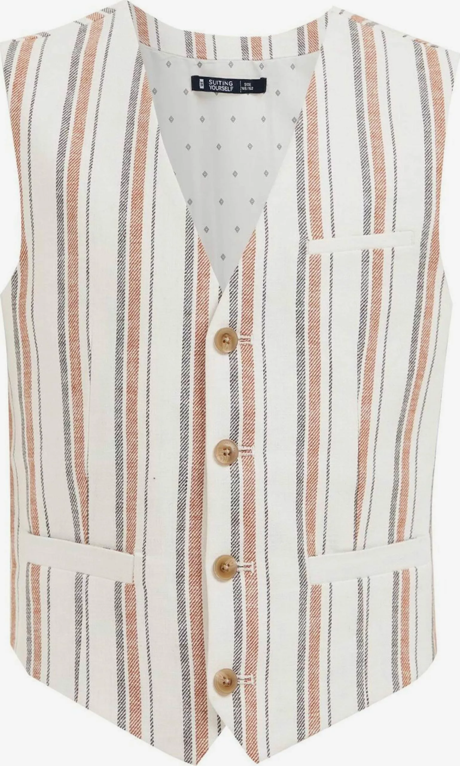 WE FASHION Vestes Gilet Enfants Blanc Cassé 1 WE FASHION Vestes Gilet Enfants Blanc Cassé