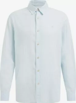 WE FASHION Chemises Décontractées Coupe Slim Chemise Homme Bleu Clair