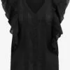 WE FASHION Blouses Chemisier Femme Noir