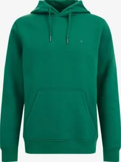 WE FASHION Sweats à Capuche Sweat-shirt Homme Vert