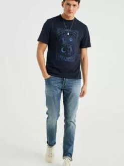 WE FASHION Slim Coupe Slim Jean Homme Bleu Foncé 15 WE FASHION Slim Coupe Slim Jean Homme Bleu Foncé -WE FASHION Magasin En Ligne 9f4ab5beb753cda54bf21ee417f35e8f