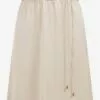 WE FASHION Robes Midi Robe Femme Beige Clair