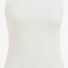 WE FASHION Débardeurs Haut Femme Blanc