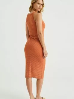 WE FASHION Robes Robes En Maille Femme Orange -WE FASHION Magasin En Ligne a34970817f191d82386288c72bc093c7