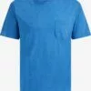 WE FASHION T-shirts T-Shirt Homme Bleu Chiné