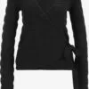 WE FASHION Gilets Cardigan Femme Noir