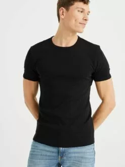 WE FASHION T-shirts T-Shirt Homme Noir 8 WE FASHION T-shirts T-Shirt Homme Noir -WE FASHION Magasin En Ligne a63a15878498a9ef36f4e3fe4d401ee4
