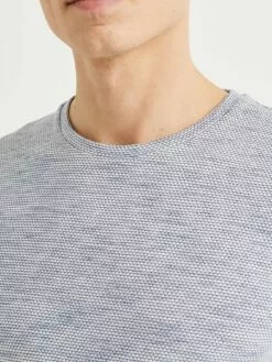 WE FASHION T-shirts T-Shirt Homme Bleu-gris 10 WE FASHION T-shirts T-Shirt Homme Bleu-gris -WE FASHION Magasin En Ligne a6c357bd9f34ec49f1bb025cab22e7b4