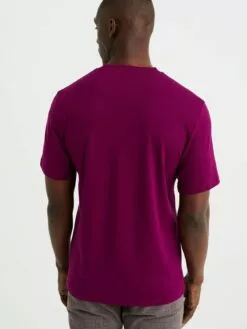 WE FASHION T-shirts T-Shirt Homme Violet -WE FASHION Magasin En Ligne a6edb85cb72f9845e1a0156fc7728e72