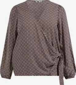 WE FASHION Hauts Chemisier Femme Marron