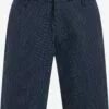 WE FASHION Shorts Chino Regular Pantalon Chino Homme Bleu Foncé