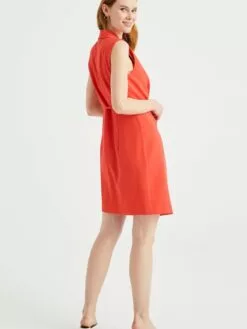 WE FASHION Robes Fluides Robe-chemise Femme Rouge Orangé 7 WE FASHION Robes Fluides Robe-chemise Femme Rouge Orangé -WE FASHION Magasin En Ligne a8d5bc500cff8318d21d4990a62d1734