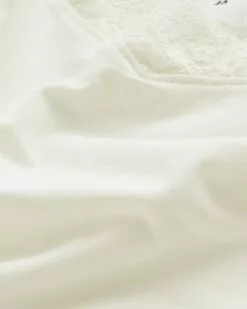 WE FASHION Tops En Dentelle Haut Femme Blanc Cassé -WE FASHION Magasin En Ligne a96ffd2c49bca3065c19aa9b753f6498