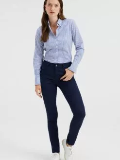 WE FASHION Jeans Skinny Jean Femme Bleu Foncé -WE FASHION Magasin En Ligne ab5664a2564b442b95d9151c6498b5d9