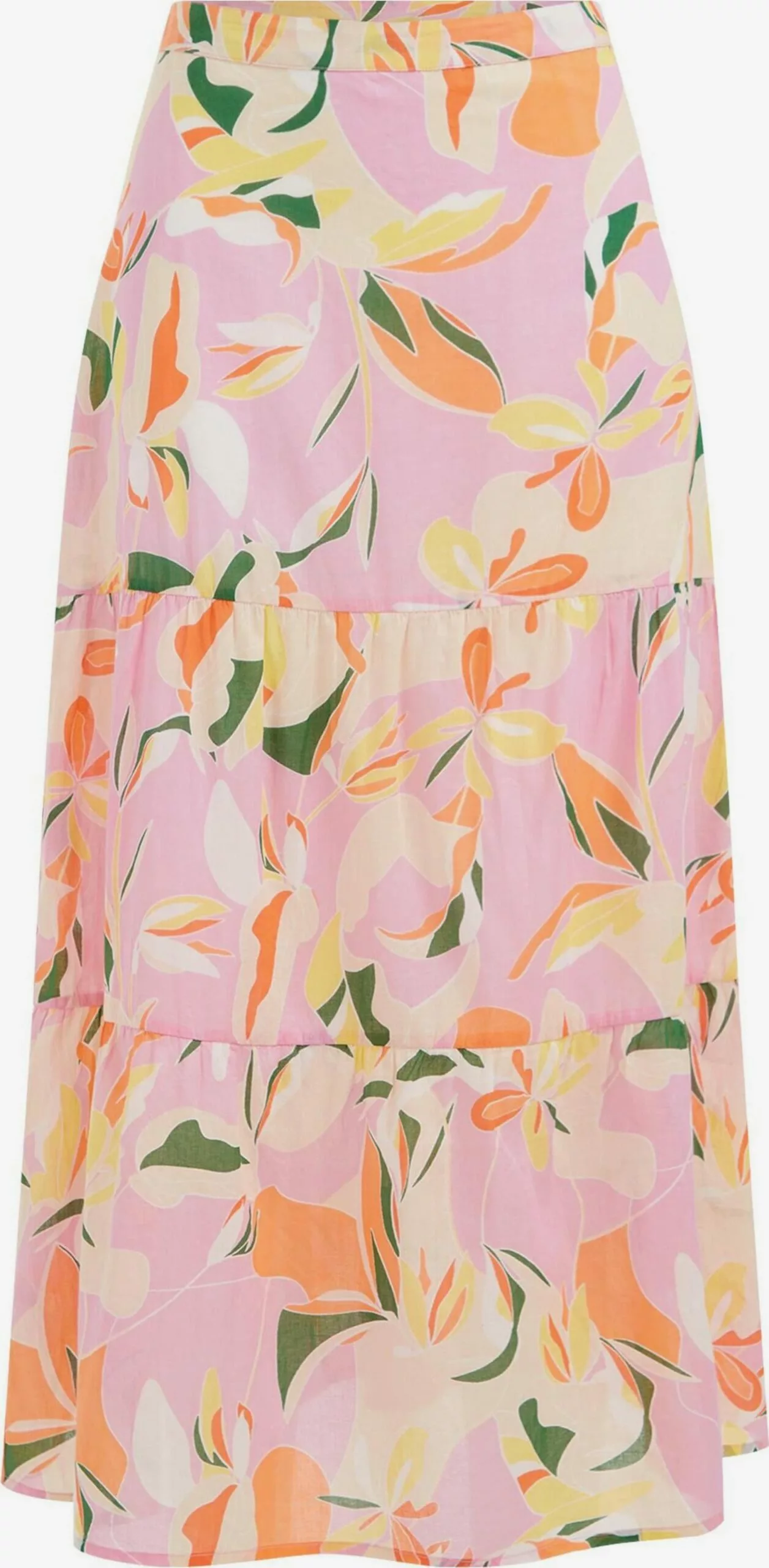 WE FASHION Jupes Midi Jupe Femme Rose Clair 1 WE FASHION Jupes Midi Jupe Femme Rose Clair