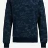 WE FASHION Sweatshirts Sweat-shirt Homme Bleu Fumé / Bleu Foncé
