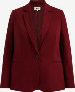 WE FASHION Blazers Classiques Blazer Femme Rouge Foncé