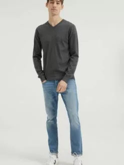 WE FASHION Pulls à Col En V Pull-over Homme Gris Chiné 9 WE FASHION Pulls à Col En V Pull-over Homme Gris Chiné -WE FASHION Magasin En Ligne af5ce24dfa79b79dc7bb5bcc06b444de