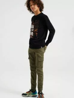 WE FASHION Pantalons Regular Pantalon Enfants Vert Foncé 8 WE FASHION Pantalons Regular Pantalon Enfants Vert Foncé -WE FASHION Magasin En Ligne af84109e30b4d75351502c4100c218b9