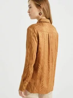WE FASHION Chemisiers Chemisier Femme Caramel / Ocre -WE FASHION Magasin En Ligne b099c108873921c7ca40332bccdcc141