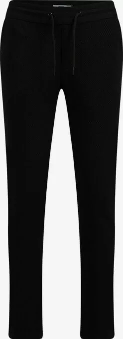 WE FASHION Pantalons Coupe Slim Pantalon Enfants Noir