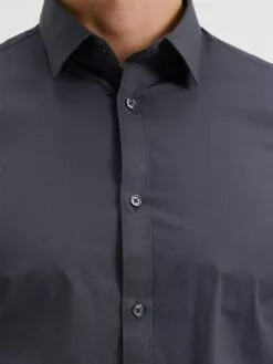 WE FASHION Chemises Décontractées Coupe Slim Chemise Homme Anthracite -WE FASHION Magasin En Ligne b2efd57c2d2e3eb315cfaea16ea862f1