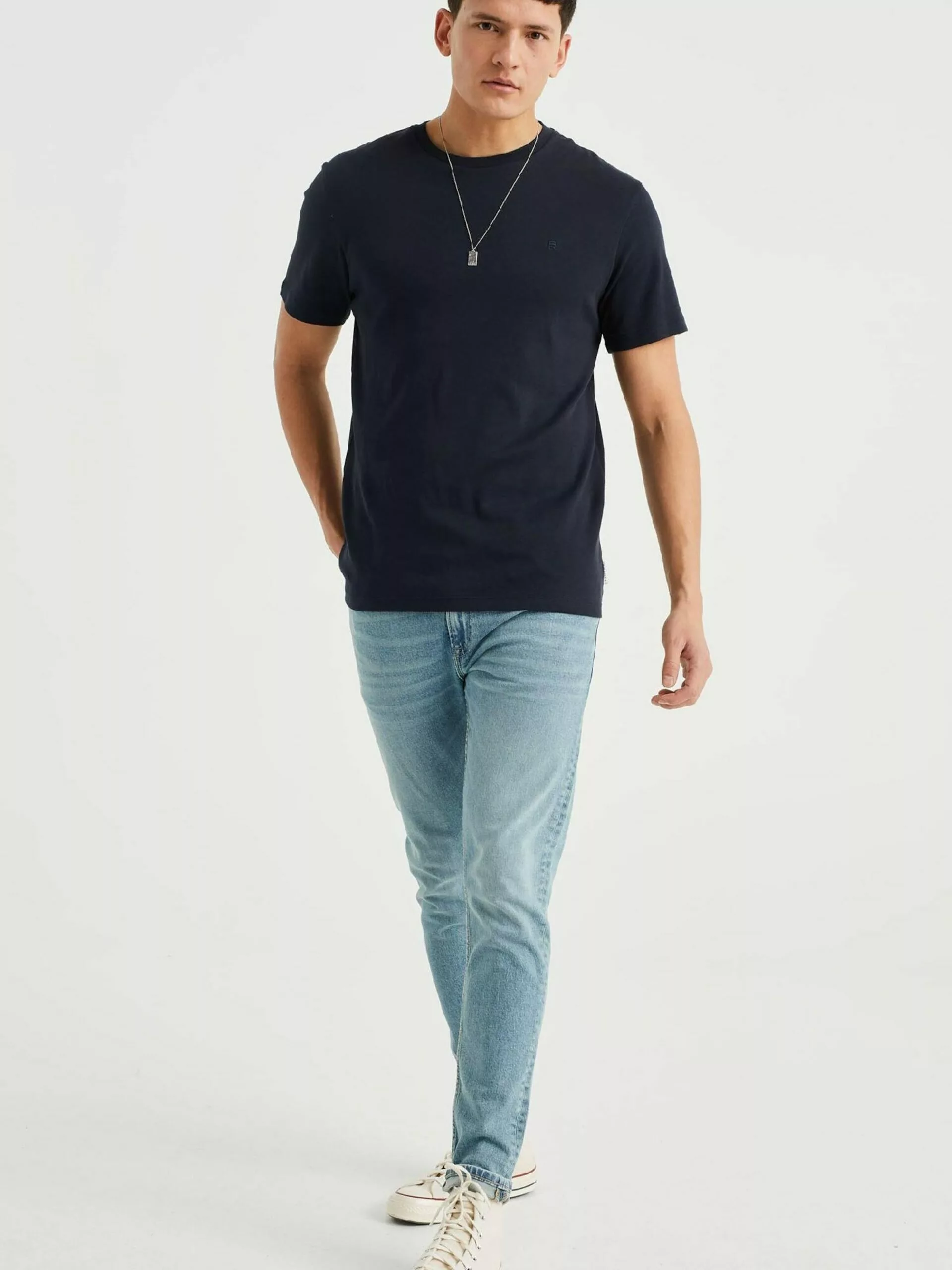 WE FASHION Jeans Skinny Jean Homme Bleu 3 WE FASHION Jeans Skinny Jean Homme Bleu – Image 3