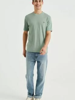 WE FASHION T-shirts T-Shirt Homme Kaki -WE FASHION Magasin En Ligne b6338a40136e33820d98bc82001fe28c