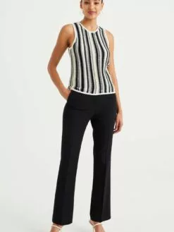 WE FASHION Débardeurs Haut Femme Noir / Blanc -WE FASHION Magasin En Ligne b6a5a74b9a1f334e0857aa689c596bc3